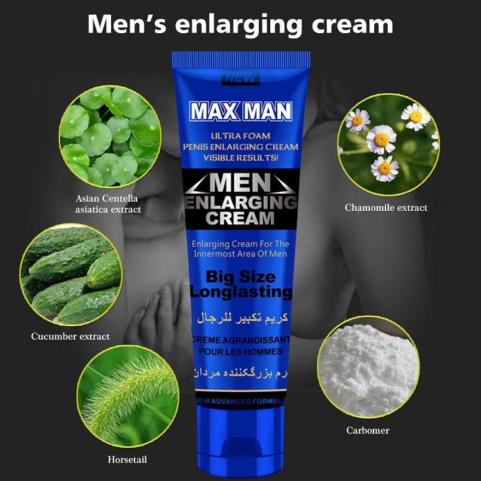 Generic Max Man Ultra Foam Men Penis Enlarging Cream - 50gm